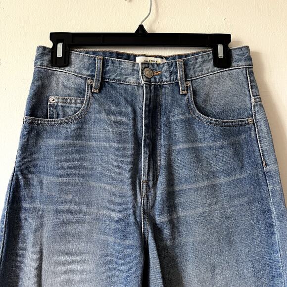 etoile isabel marant corsy j trousers jeans womens size 34 XS 2 blue DR - Picture 2 of 8